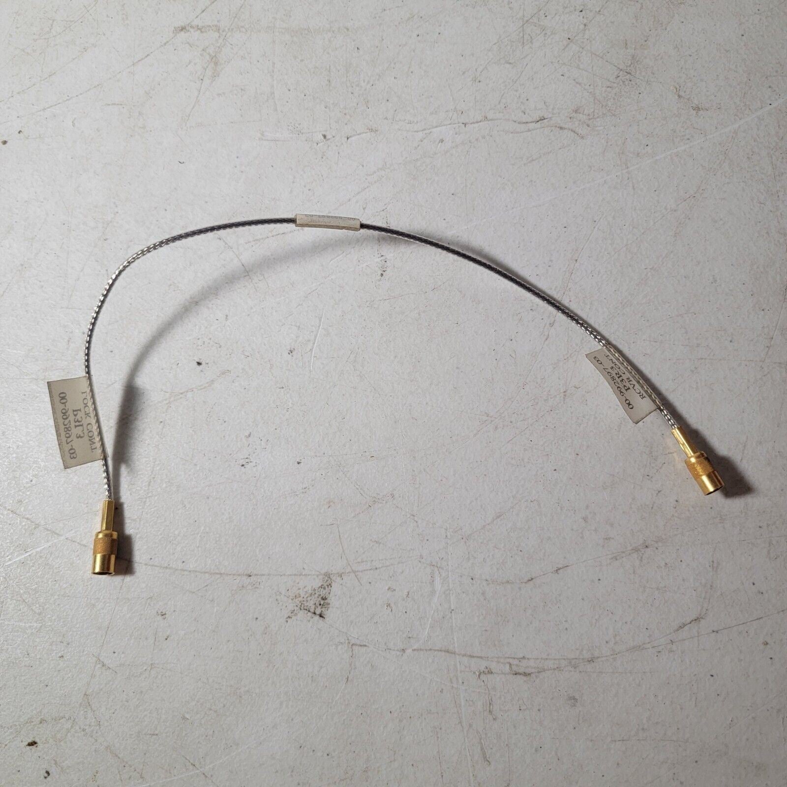 Varian NMR RF Signal Cable 00-992897-03 P3R3 P3L3 Gold Connectors – Lab ...