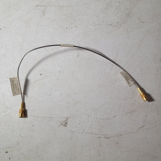 Varian NMR RF Signal Cable 00-992897-03 P3R3 P3L3 Gold Connectors