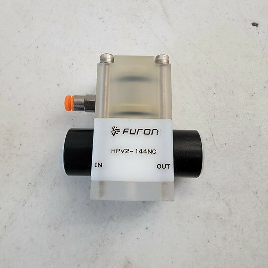 Furon HPV2-144NC HPVM Pneumatic 2-Way PTFE Diaphragm Valve 80 PSIG