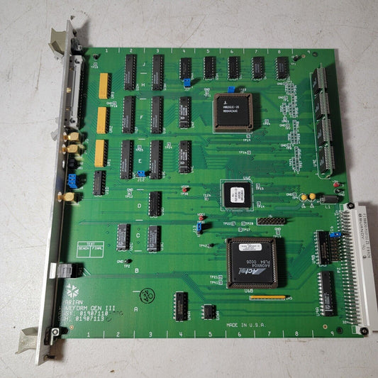 Varian Waveform Gen III Assy 01907110 Board NMR Controller