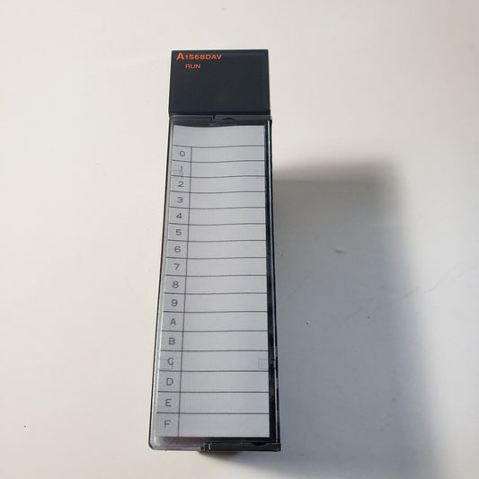 Mitsubishi A1S68DAV -10-10 VDC Digital/Analog Converter Unit PLC