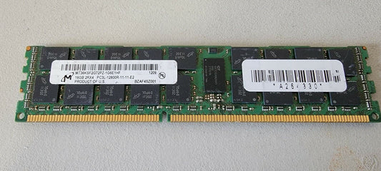 Micron 16GB DDR3 Server RAM MT36KSF2G72PZ-1G6E1HF 2Rx4 PC3L-12800R-11-11-E2 ECC