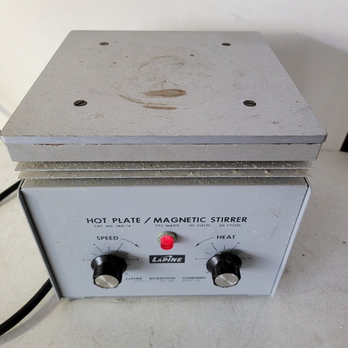 Lapine Hot Plate *READ-HEAT ONLY* 384-76 775W 115v