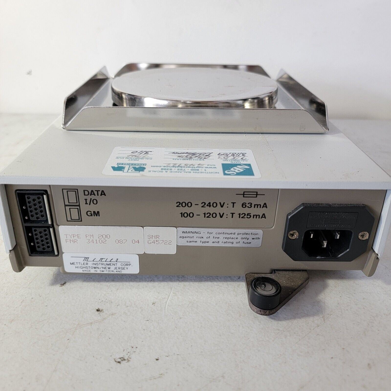 TESTED-WORKS Mettler PM200 Delta Range Top Loading Lab Balance 200g x ...