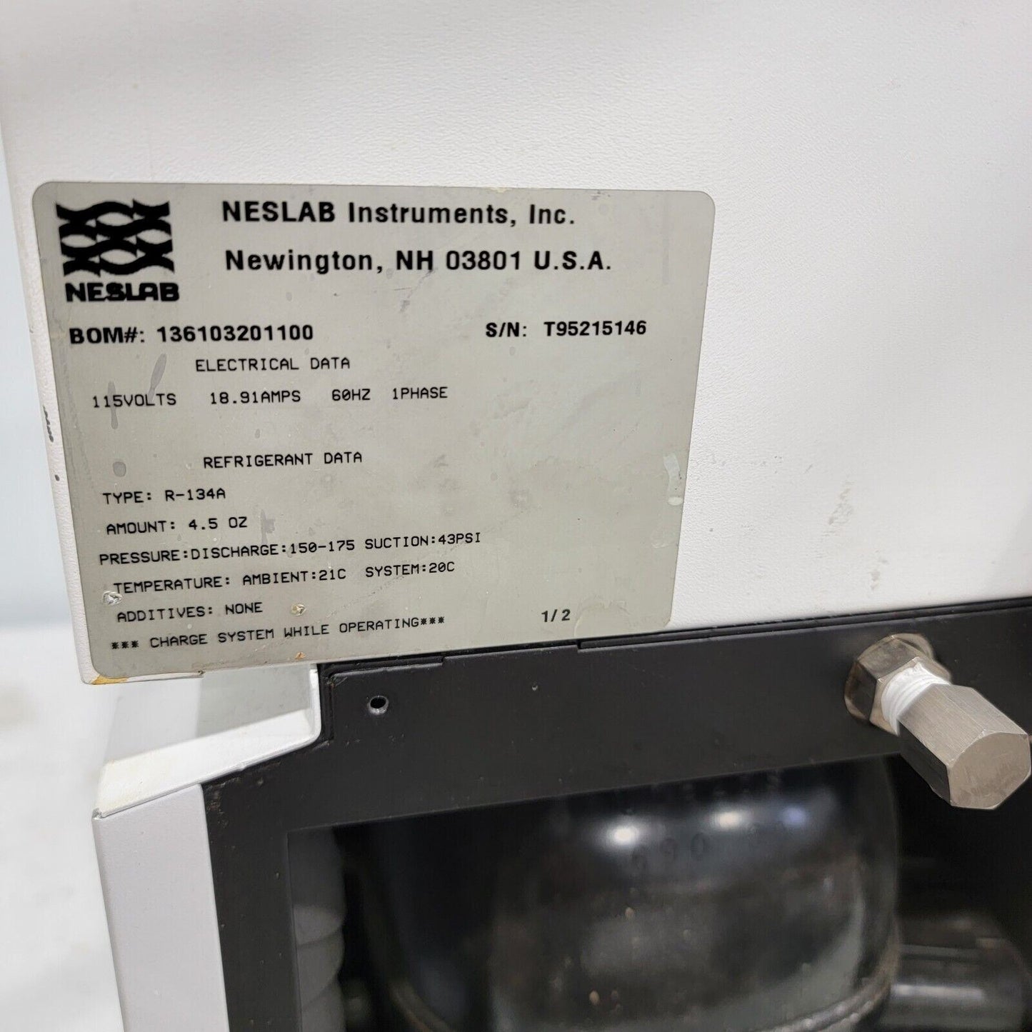 *Tested* Neslab RTE-221 Refridgerated Bath/Circulator, Heating Bath, Type R-134A