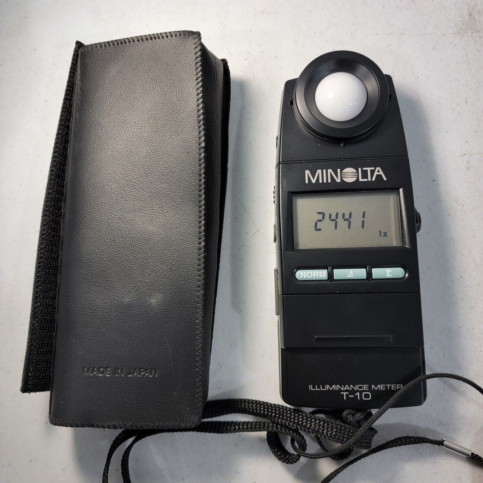 Konica Minolta Illuminance Meter T-10 Lux – Lab Liquidators Store