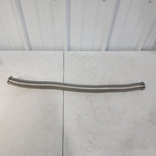 KF25 NW25 Bellow Hose Stainless Steel High Vacuum 2ft 2 feet 24" Long