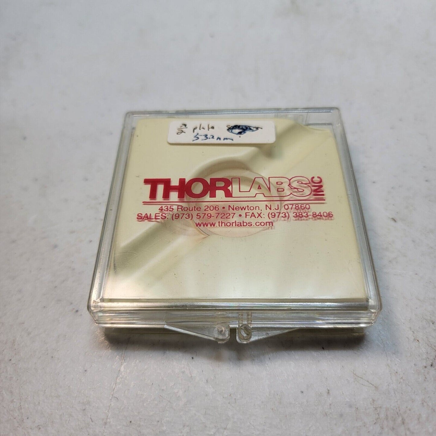 Thorlabs Zero Order Lambda/2 Waveplate 532nm 1" OD