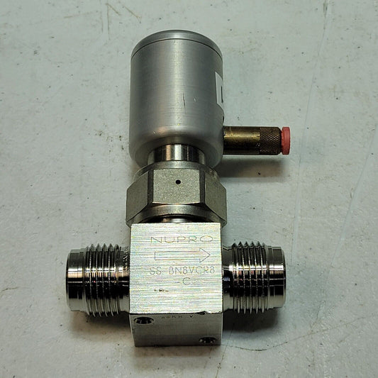 Swagelok Nupro High Purity Bellows Sealed Valve 1/2" VCR, SS-BN8VCR8-C