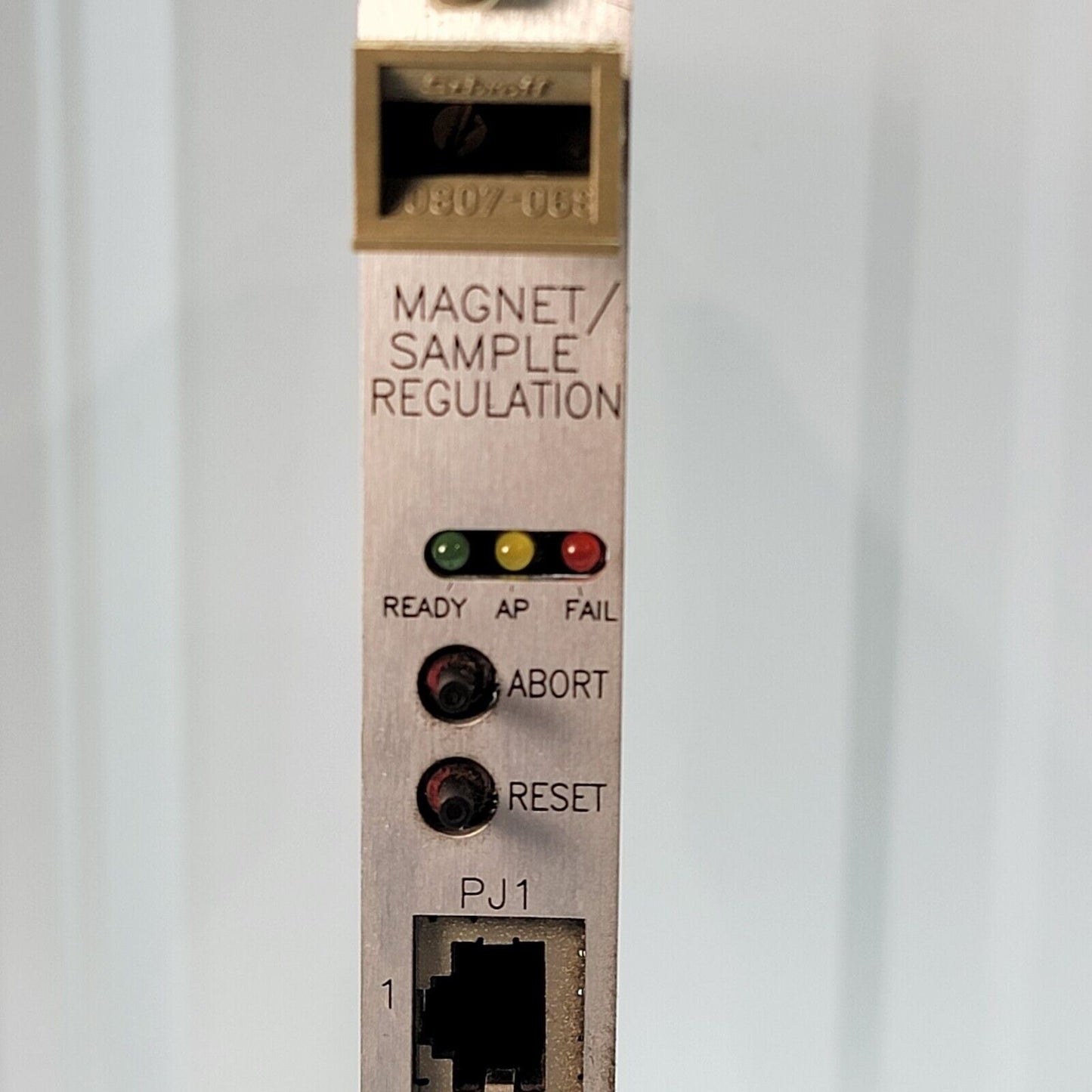 Varian NMR 01902030 09D 01902033M MAGNET/ SAMPLE REGULATION BOARD