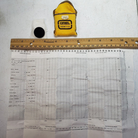 Oriel Newport NIR Infrared Bandpass Filter 58045 CWL 1.5um FWHM 150nm 1" OD
