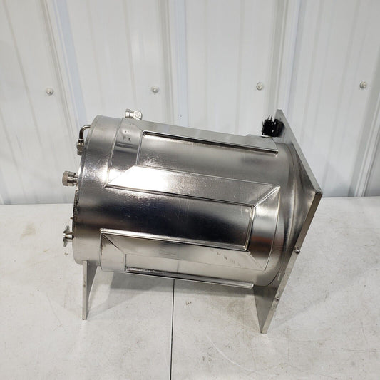 High Vacuum Bell Jar Shroud PVD Stainless Steel w/ Water Jacket CF VCO KF Flange