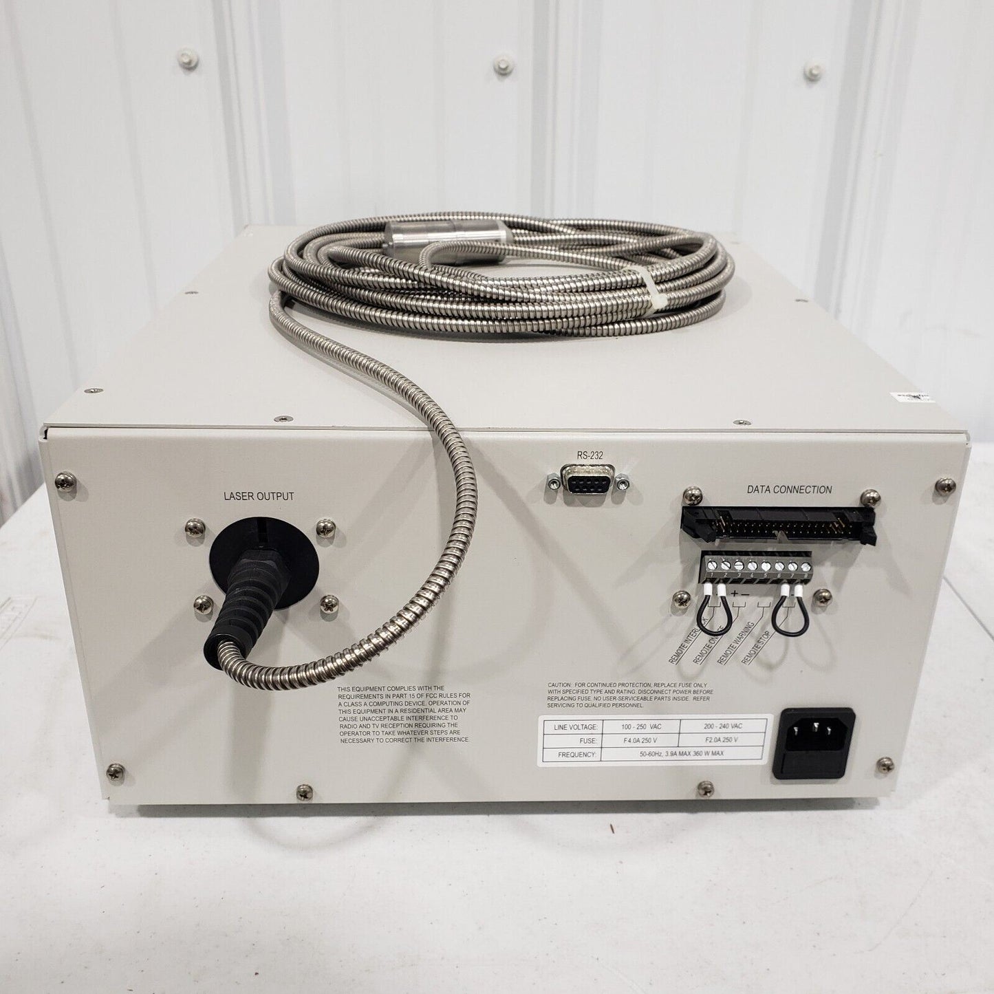 *Tested-Works* JDS Uniphase Industrial Fiber Laser 1110nm 35W Max 82-00053