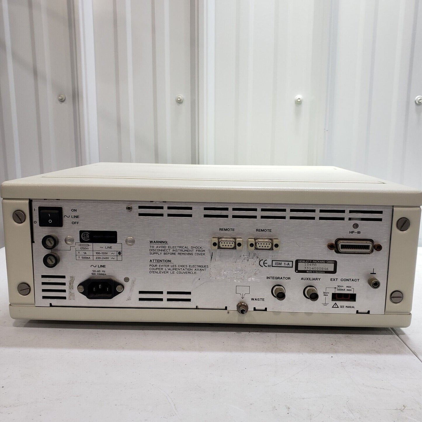 HP Hewlet Packard 1049A Programmable Electrochemical Detector