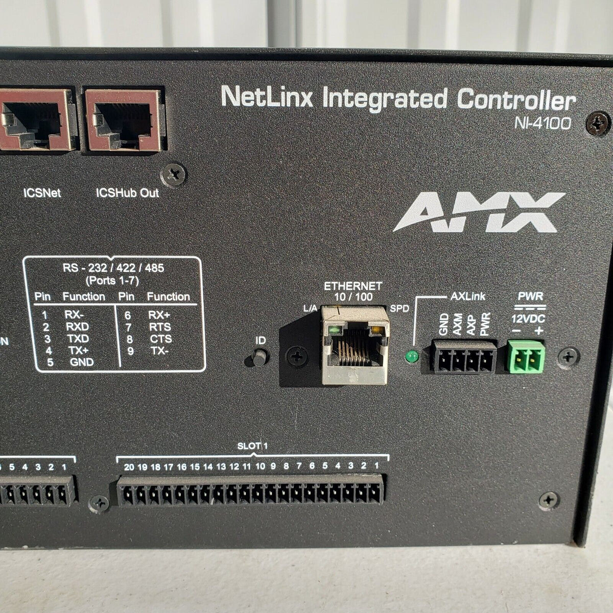 Netlinx K1295 AMX NetLinx NI-4100 Automation Integrated Master Controller – Lab ...