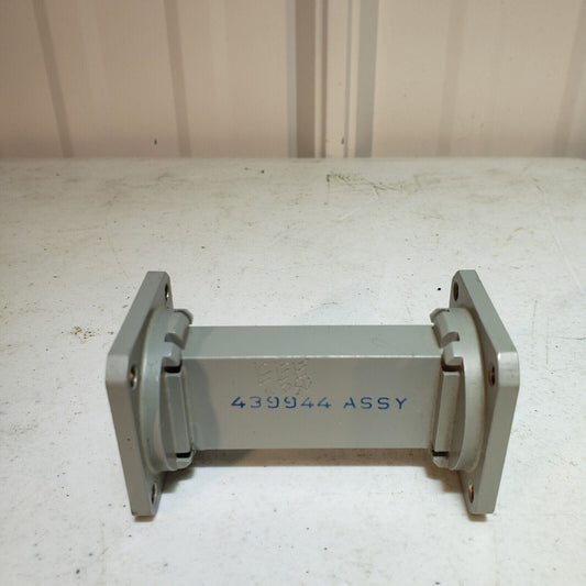 Straight Thru 3" Microwave RF Waveguide 439944 Assy