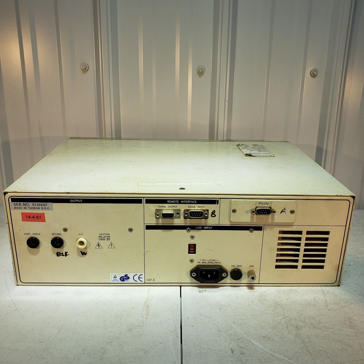Hypot Control Pc *Tested* Hypot Ultra II 7520DT AC Withstand Voltage Tester 5kV 5000V 2 ...