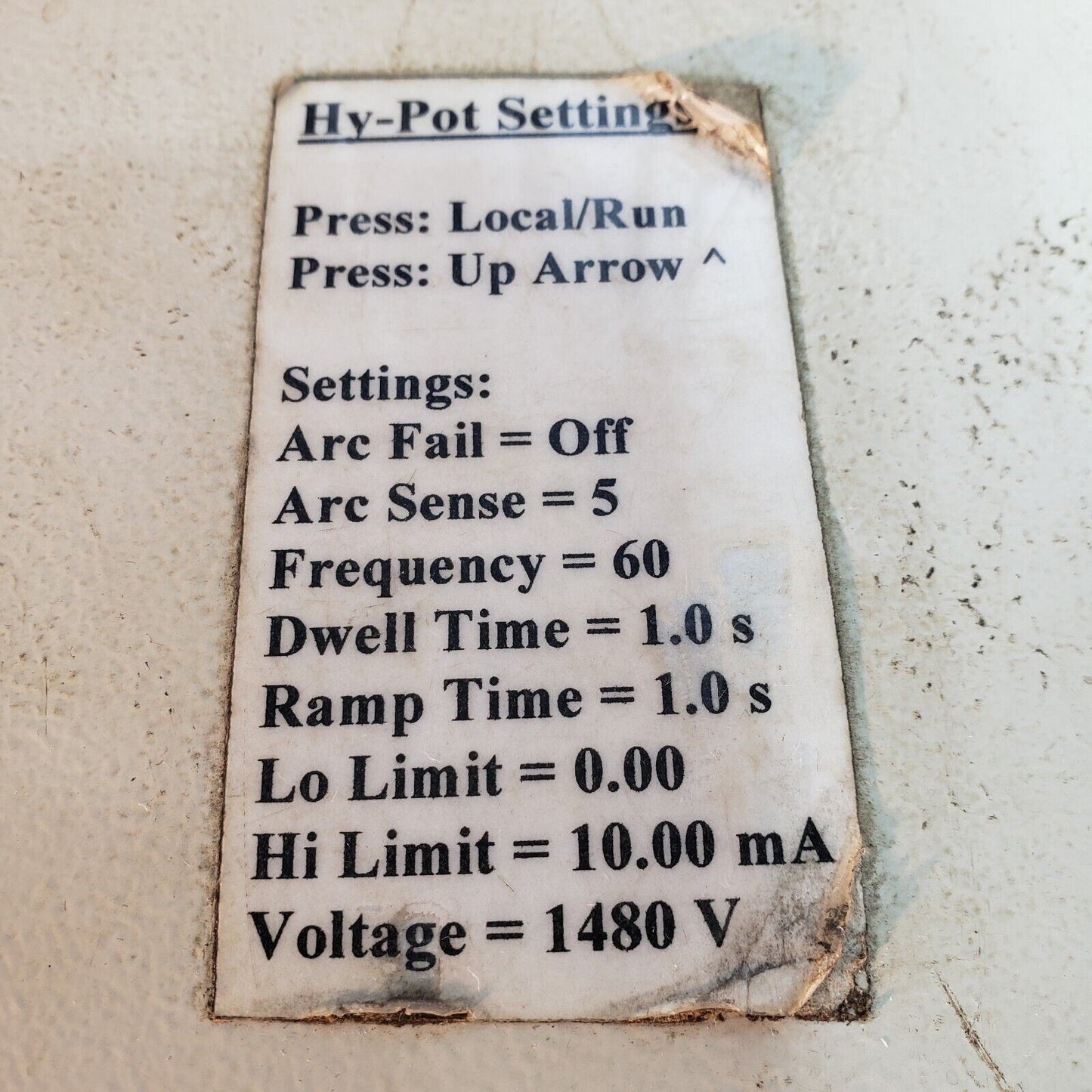 *Tested* Hypot Ultra II 7520DT AC Withstand Voltage Tester 5kV 5000V 20mA Max