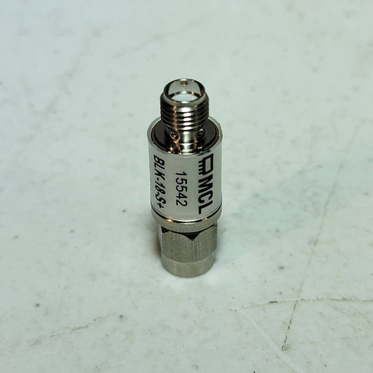 SMA DC Block MCL 15542 SMA 50 Ohm BLK-18-S+ 18GHz