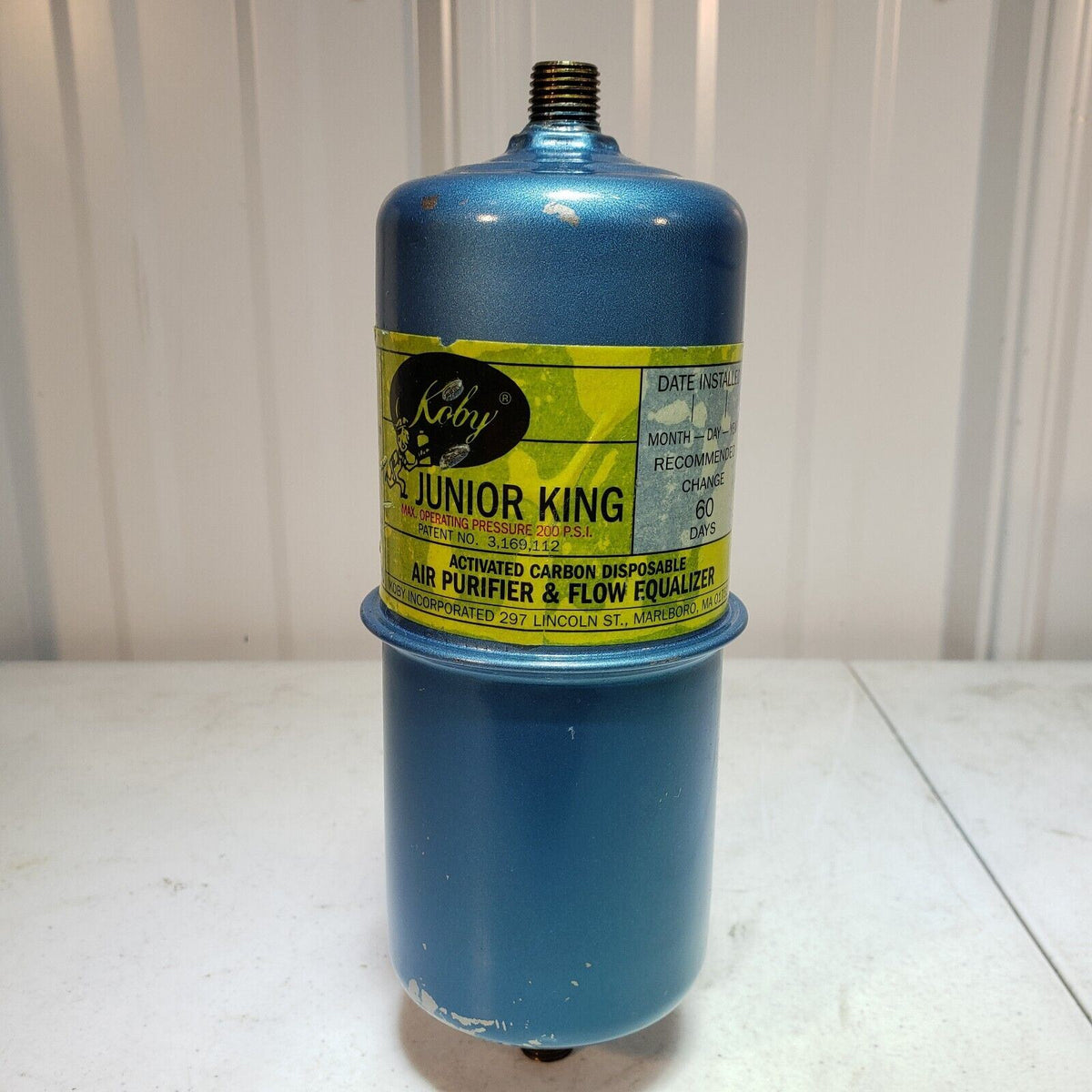 Koby Junior King Air Purifier & Flow Equalizor Oil Mist Filter NPT ...