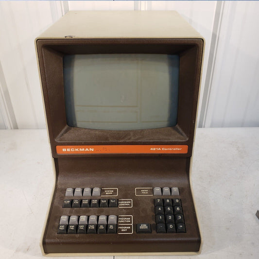 Beckman 421A Controller CRT Display TV, For Parts