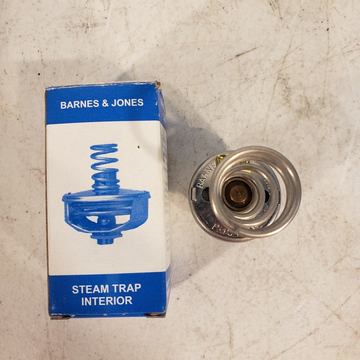 Barnes & Jones Steam Trap Interior 1764 Cage Unit Warren Webster Traps BD1025