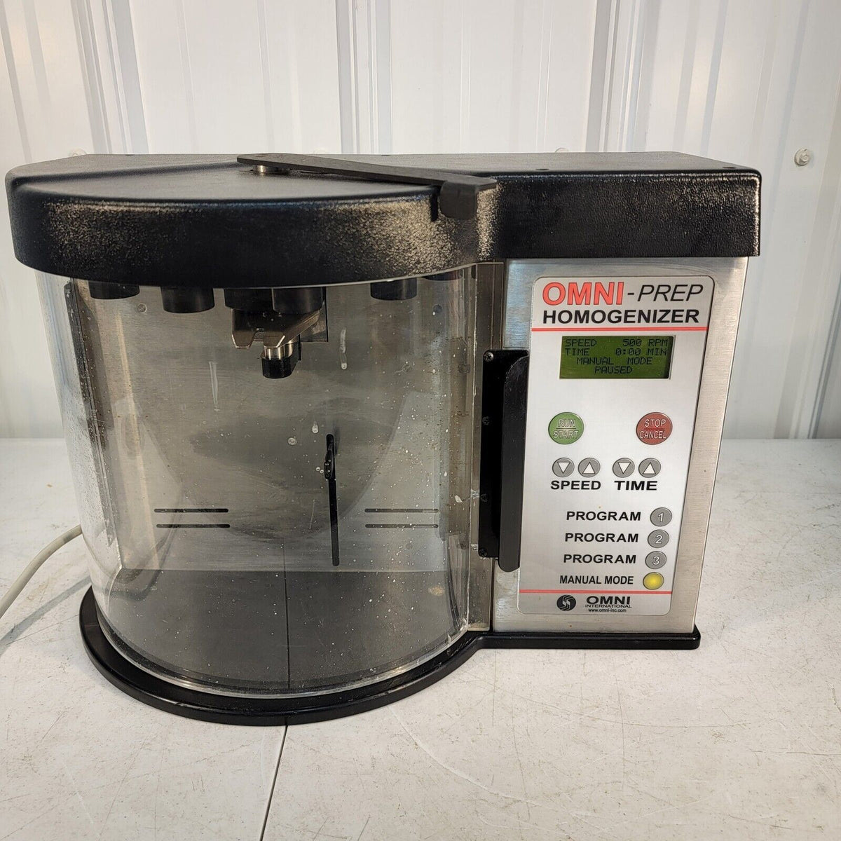 Omni Lab Instrument OMNI International OMNI-Prep Homogenizer 06-000 MISSING RACK – Lab ...