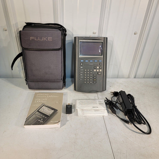 *Tested - Works* FLUKE 672 Ethernet LANmeter Ethernet Network Analyzer w Upgrade