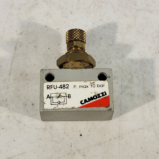 Camozzi RFU 482 Inline Flow Control Valve