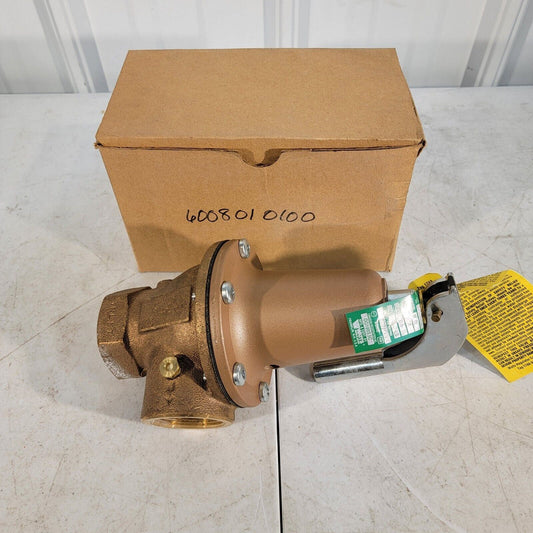 Watts 0275616 174A-040 1-1/4" Bronze Boiler Pressure Relief Valve 40LB M1