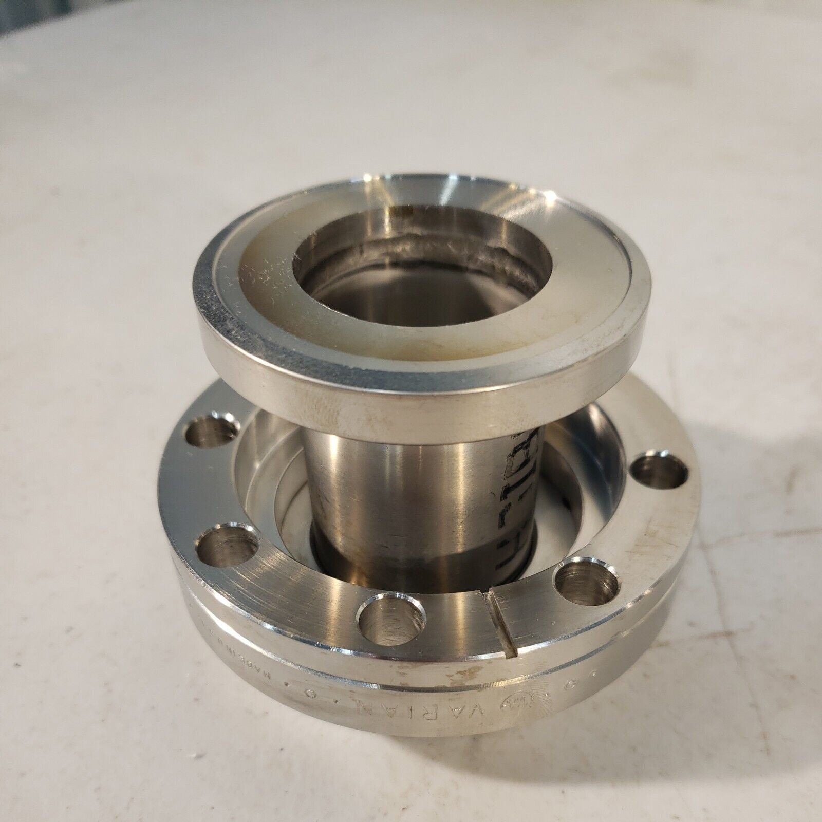 MDC/Varian Conflat 2.75" DN35CF-DN40CF to 3-3/8" NW50CF Rotating Flang ...