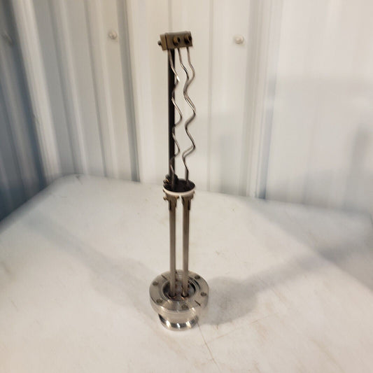 Varian Conflat 2.75" DN35CF-DN40CF 4 Prong Electrical High Vacuum Feedthrough