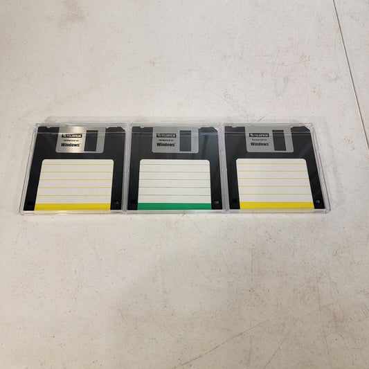 *Lot of 3* FujiFilm Zip Floppy Drive MB Disk Formatted for Windows Compatible