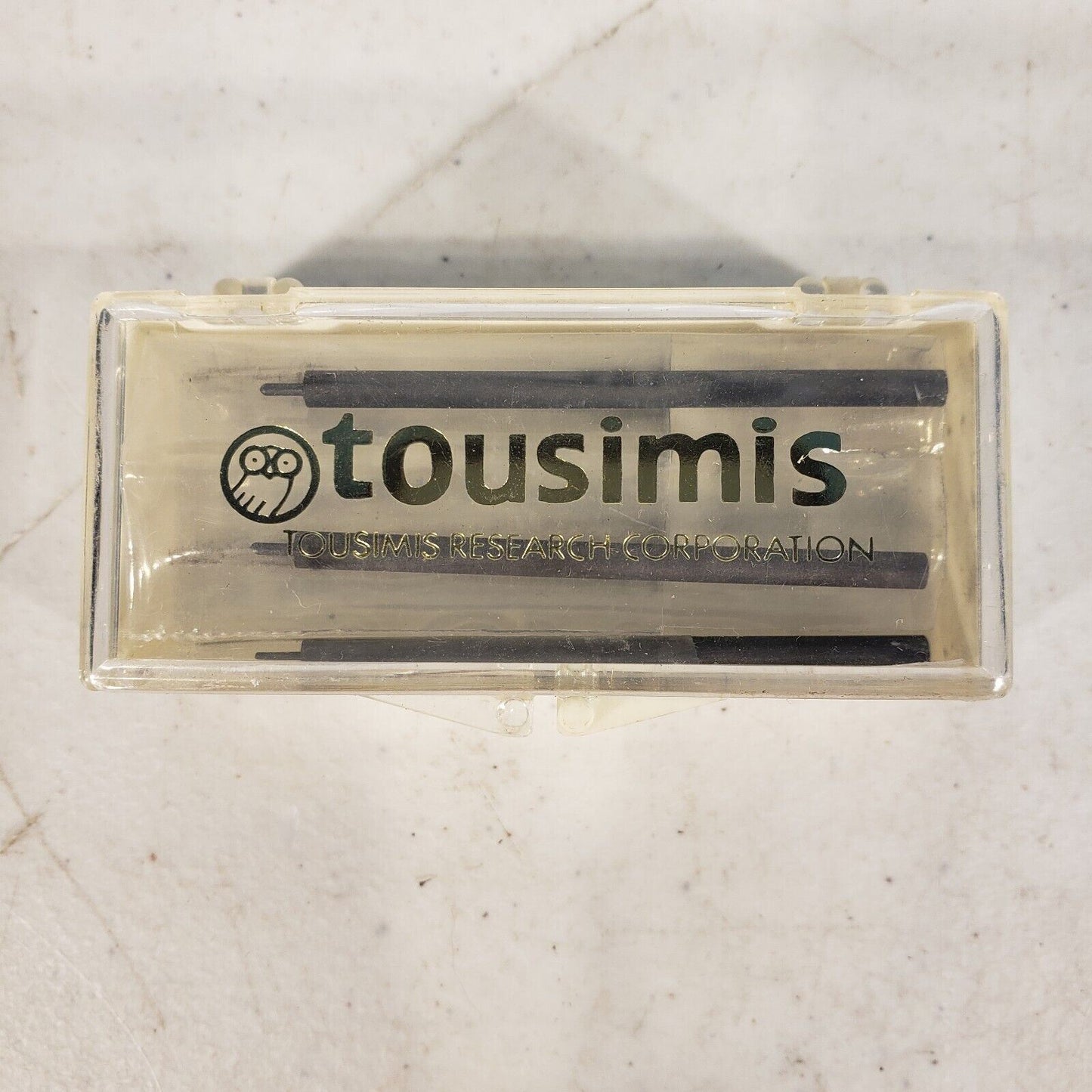 3x Tousimis Carbon Rods 7533 1/8 x 2.25" Evaporation PVD