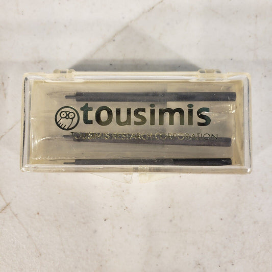 3x Tousimis Carbon Rods 7533 1/8 x 2.25" Evaporation PVD