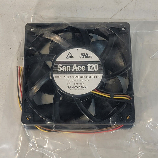 San Ace 120 9GA1224P4G0011 DC 24V 0.5A 120mm Fan 25mm Deep