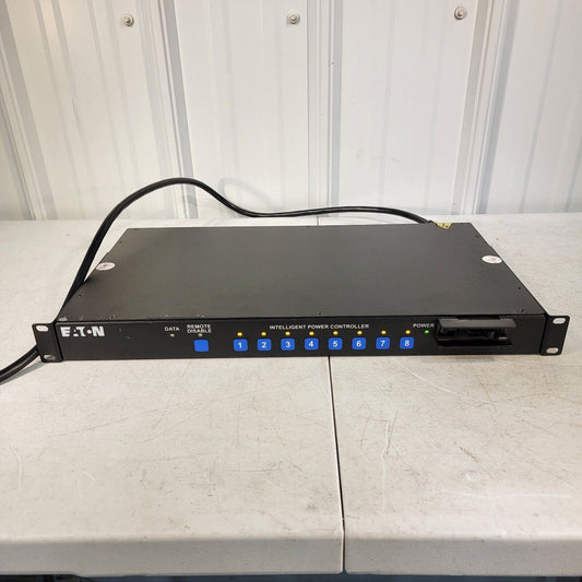 Eaton Intelligent Remote Power Controller IPC3402-NET 8-Outlet 16A 1U Rackmount