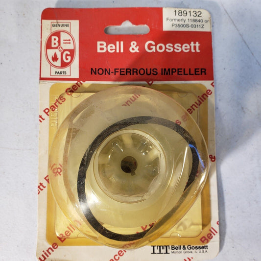 OEM Bell And Gossett 189132 Non Ferrous Impeller