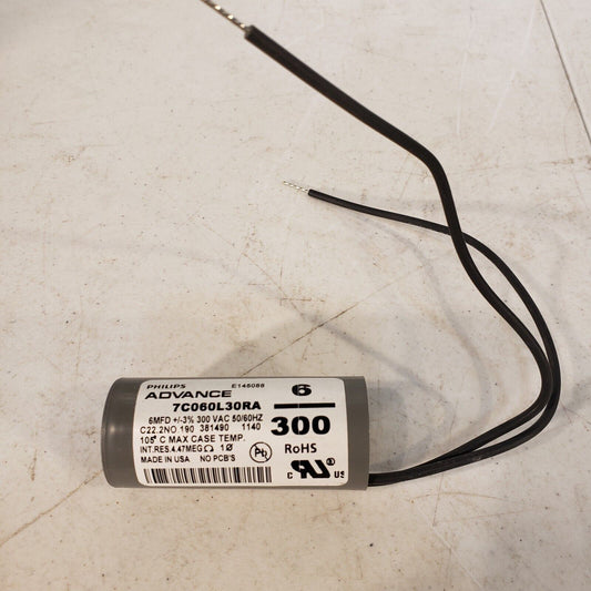 Single Phillips Advance 7C060L30RA Capacitor