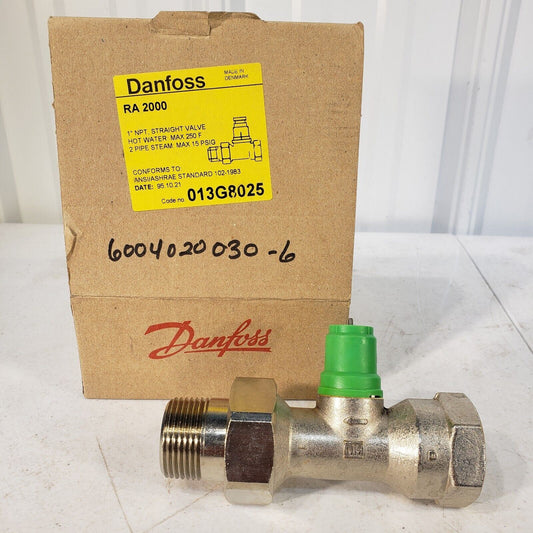 Danfoss RA2000 1" NPT straight Valve 013G8025