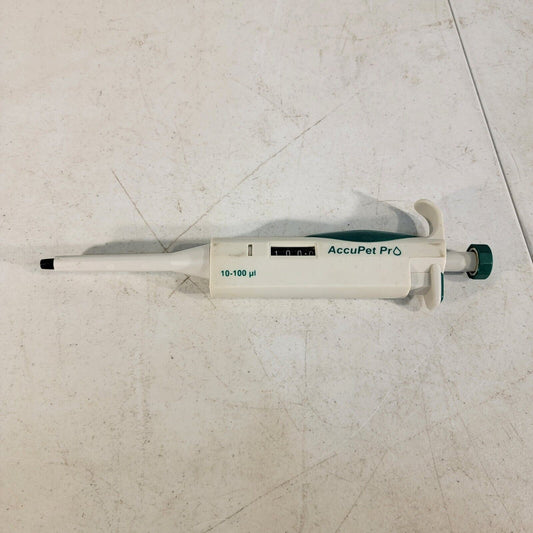 AccuPet Pro Single Channel Pipette 10-100 uL