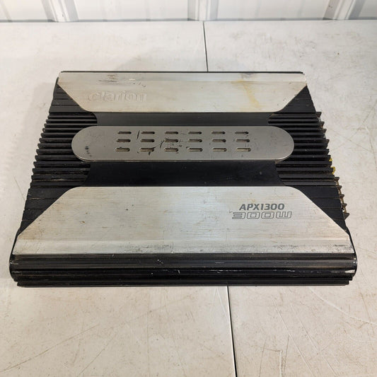 Clarion APX1300 300W Mono Subwoofer Amplifier w/ Adjustable Crossover 12v Power
