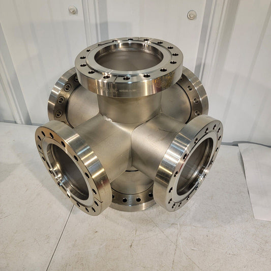 MDC 6" Conflat UHV 6-Way Cross DN100CF Stainless Steel High Vacuum Chamber