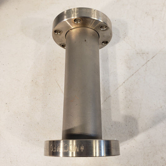 2.75" DN35CF on 5.5" Length 1.33" ID Full Nipple High Vacuum Stainless Steel