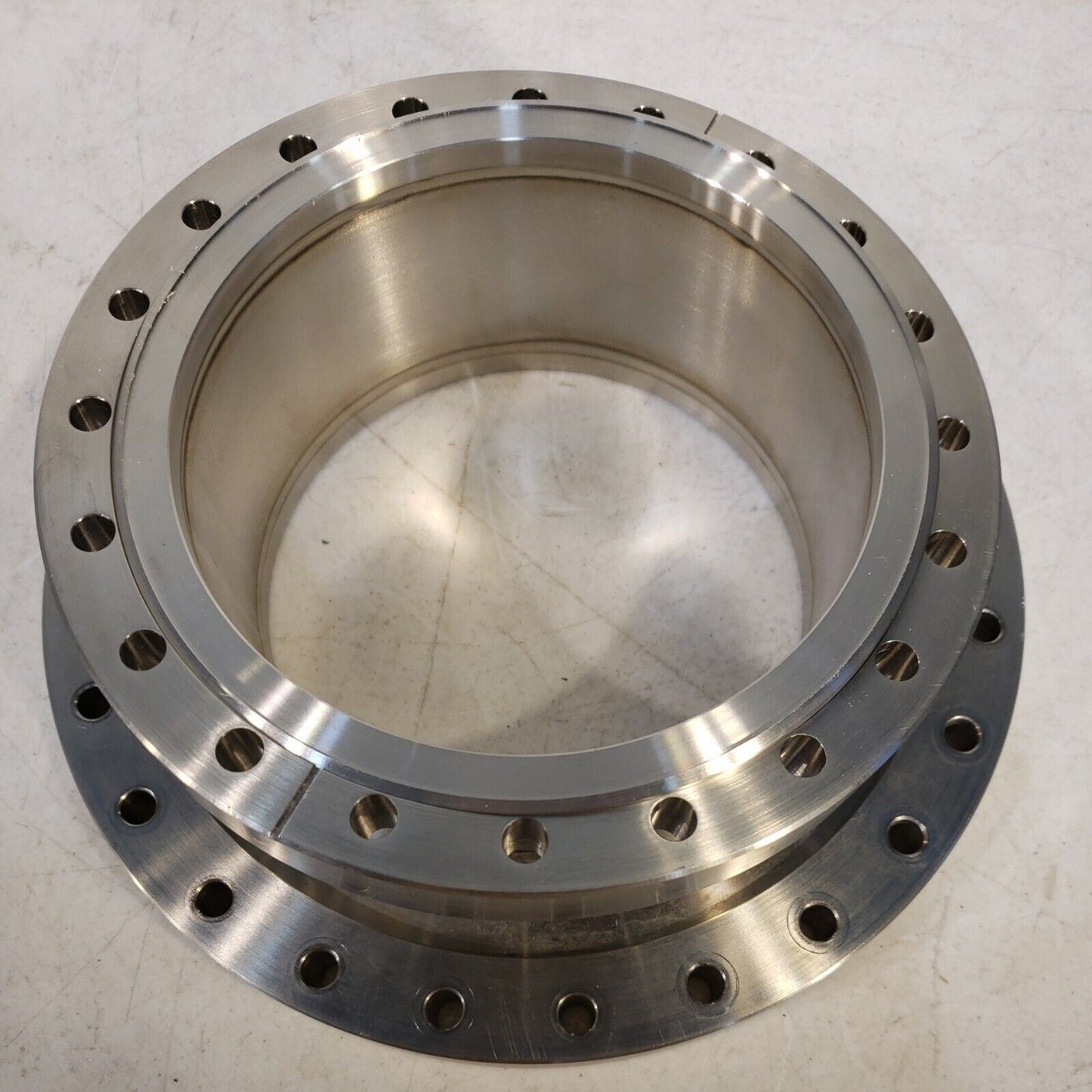 10" DN200CF to 8" DN160CF Conflat Adapter Full Nipple 3.5" Length High Vacuum