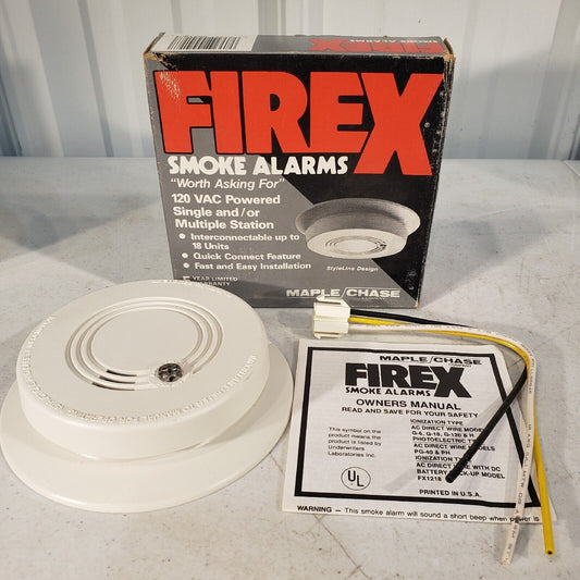 FireX Smoke Alarms 0418 Maple Chase
