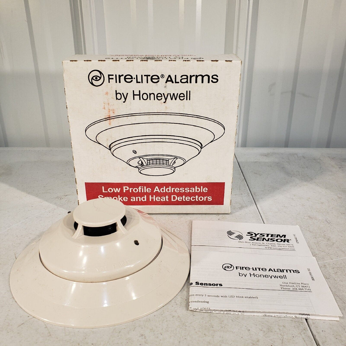 Honeywell Fire Lite Alarms SD355 Photoelectric Smoke Detector Lab