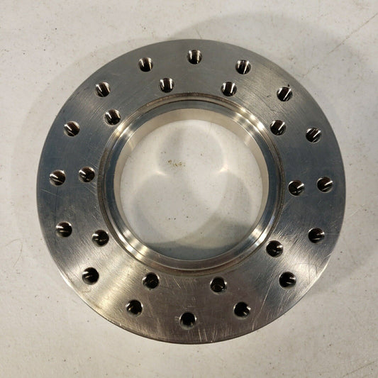 6" DN100CF to 4.62" 4.63" DN75CF Conflat Zero Length Adapter Stainless Steel