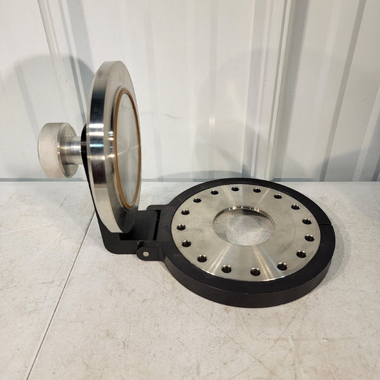 DN100CF 6" CF Quick-Access Loadlock Door O-Ring High Vacuum w/ Flange Stainless