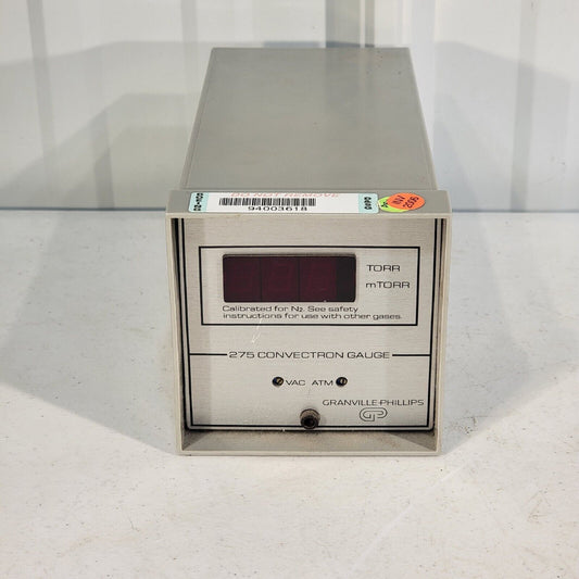 Granville-Phillips 275106 275 Convectron Vacuum Guage Readout 10 Watts